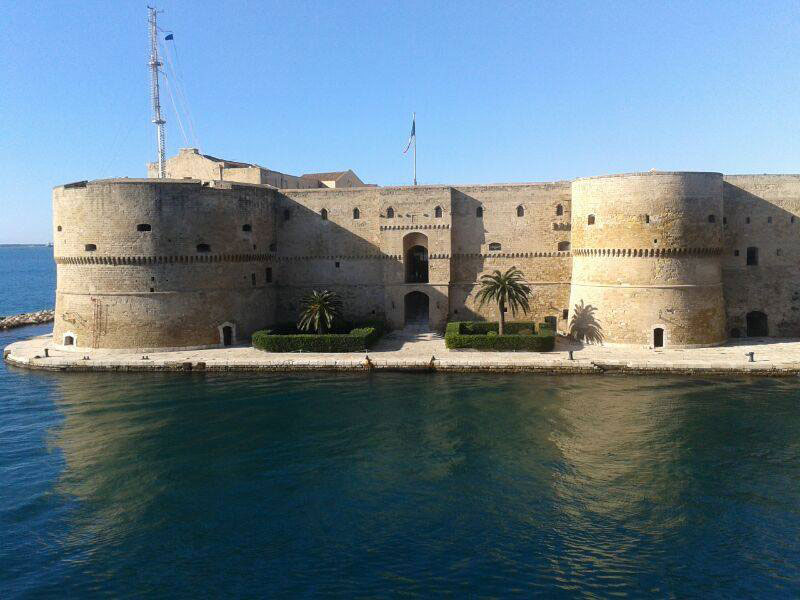 Aragonese Castle in Taranto (Taranto), Apulia, Italy